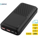 Platinet power bank pl PMPB20OP18B 20000 mah 20W crni Cene