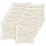  Presvlaka za jastuk 12 pcs HEERLEN Bijela 45 x 45 cm PV flis | shoptok.hr