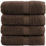 Premium ručnici za pranje SOLUND 4 kom. smeđe 30x30 cm 600 g/m² | shoptok.hr