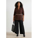 Trendyol Ženski sako Tbbss26Ag00005, Braon Cene