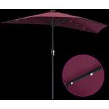  Vrtni suncobran Bordeaux Crvena 294 x 150 x 223 cm | shoptok.hr