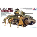 Tamiya M4A3 SHERMAN s 75 mm TOPOM, (21287420) Cene