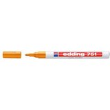 Edding marker z lakom EDE751006 E-751, 1-2 mm, oranžen 10 KOS | Shoptok.si