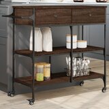 vidaXL Kuhinjska kolica boja hrasta 105 x 42 x 95 cm konstruirano drvo Cijene
