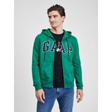 GAP Sweatshirt with logo and hood fleece - Men Cene