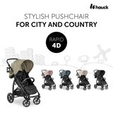 Hauck kolica Rapid 4D Black | shoptok.hr