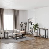  Pomoćni stolić na kotačićima u industrijskom stilu | shoptok.hr