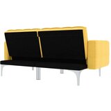 vidaXL kauč na razvlačenje od tkanine žuti | shoptok.hr