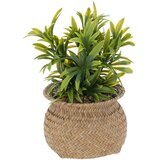 XXXL ATMOSPHERA UMJETNO CVIJEĆE JILING U PLATNENOJ POSUDI 20CM BEŽ Cijene