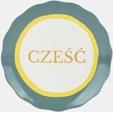Sinsay Keramička ploča s natpisom Cześć | shoptok.hr