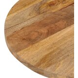 Stolna ploča 100x50x2,5 cm ovalna od masivnog drva manga | shoptok.hr
