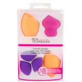 Real Techniques Sponges Mini Brush Trio darilni set gobica Sculpting Sponge 1 kos + gobica Complexion Sponge 2 kos + gobica Mini Eraser Sponge 3 kos za ženske Cene