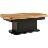 Livetastic klubska miza, črna, barve hrasta | Shoptok.si