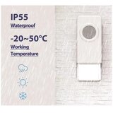  Bežično zvono 3xAAA IP55 crno | Eponuda.com
