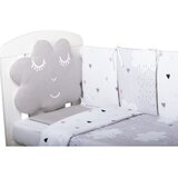 Bubaba posteljnina 10-delna miren oblak grey/pink 41137 Cene