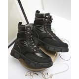 Resti Black women's insulated trapper boots Kasemi- Footwear | ePonuda.com