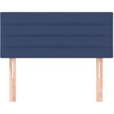  Posteljno vzglavje modro 80x5x78/88 cm blago | Shoptok.si