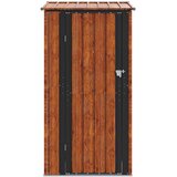  Vrtne šupe Smeđa 103 x 74 x 200 cm Metal | shoptok.hr