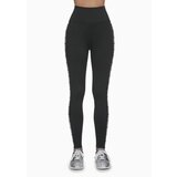 Bas Bleu STARS sports leggings with wasp waist effect and decorative stripes Cijene
