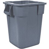 Rubbermaid Univerzalni vsebnik BRUTE®, kvadraten, prostornina 151 l, siv | Shoptok.si