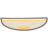  Prostirke za stepenice 15 kom 56x17x3 cm sive poluokrugle | shoptok.hr