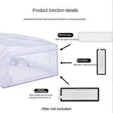 INORCO 1združljiv Xiaomi Roborock Q7 Max Q7 Max + T8-t8 Plus Sesalnik Škatla za smeti Rezervoar za vodo Škatla za prah Dodatek za sesalnik, (21987482) | Shoptok.si