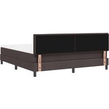 Box spring krevet Tamno smeđa 180 x 200 cm tkanina | shoptok.hr