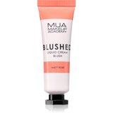 MUA Makeup Academy Blushed Liquid Blusher tekoče rdečilo odtenek Misty Rose 10 ml u