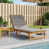  Jastučić za ležaljku GEMERT 100% poliester Siva 200 x 80 x 3 cm Slike