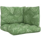  Blazina za palete 3 kosi vzorec listov oxford blago, (20657289) | Shoptok.si
