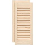  Vrata ormarića Dizajn rešetki 2 kom 69x29,5 cm puno drvo bor | shoptok.hr