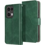 AVIZAR Ovitek za Oppo Reno 13 Wallet with Magnetic Tab, Temno zelena, (5000013793) | Shoptok.si