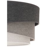  Duolla - Luster na sajli KOBO 1xE27/15W/230V, prečnik 45 cm, antracit/siva/bela | Eponuda.com