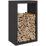  Stalak za drva za ogrjev crni 60x40x100 cm čelični | shoptok.hr
