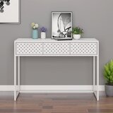  Konzolni stol bijeli 106 x 35 x 75 cm čelični | shoptok.hr