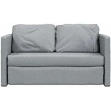 Podni kauč na razvlačenje 2-u-1 svjetlosivi 112x174x55cm baršun | Eponuda.com