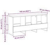  Polica za časopise Umjetnički hrast 102 x 30 x 45 cm | shoptok.hr