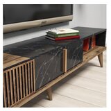 Hanah home TV jedinica, Milan - Walnut, Black | shoptok.hr