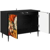  ormar GENNEP 69 x 33 x 50,5 cm Crni hrast Konstruirano drvo | shoptok.hr