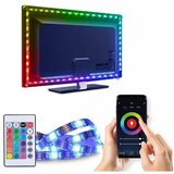 solight WM58 - LED RGB traka za TV, LED/6W/5V, Wi‑Fi (Tuya) + daljinski upravljač, 0,5 m Cene