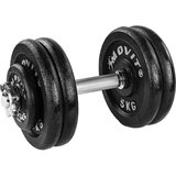 MOVIT podesiva bučica 25 kg, ručka 35 cm, teg ploče 31 mm Cene