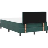 Box LED Box Spring Postelja Temno zelena 120 x 190 cm Žamet, (5000128651) | Shoptok.si