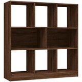 Maison Chic Knjižna omara - Knjižni regal rjav hrast 97,5x29,5x100 cm inženirski les, (21726183) | Shoptok.si