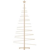  Drveno ukrasno božićno drvce 180 cm od masivne borovine | shoptok.hr