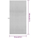  Sportski Ručnici 2 pcs Siva 140 x 70 cm Poliester i poliamid | shoptok.hr
