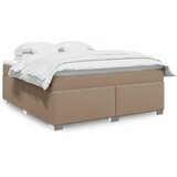 Krevet box spring s madracem cappuccino 180x200 cm umjetna koža Cijene
