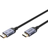 Unitek C1628GY01-5M DisplayPort cable Black, Grey | shoptok.hr
