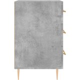 vidaXL Noćni ormarić boja betona 40 x 40 x 66 cm od konstruiranog drva | shoptok.hr
