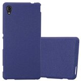 Cadorabo Case, združljiv s Sonyjem v Frost Tarmno Blue - zaščitni pokrov iz fleksibilnega silikona TPU, (20579206) | Shoptok.si