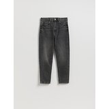 Reserved Mom fit slim traperice - siva | shoptok.hr